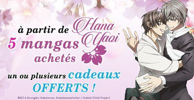 Offre sur les mangas de la collection Hana