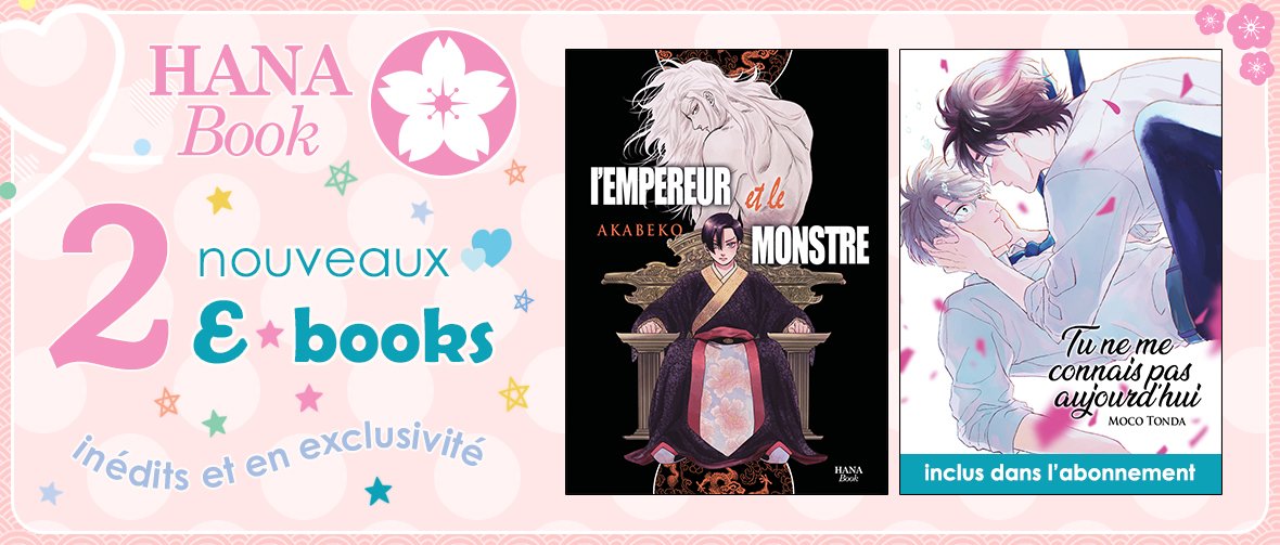 Hana Book : 2 nouveaux ebooks inédits