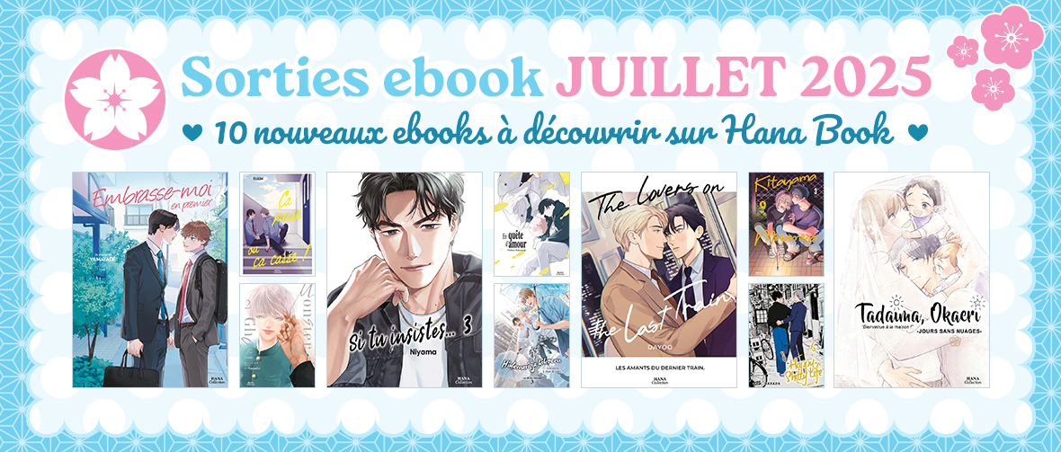 10 nouveaux ebooks disponibles sur Hana Book