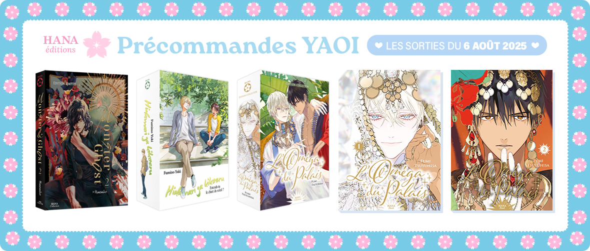 Précommandez les sorties Hana du 6 Août
