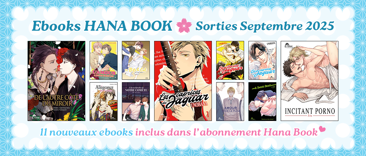11 nouveaux ebooks disponibles sur Hana Book