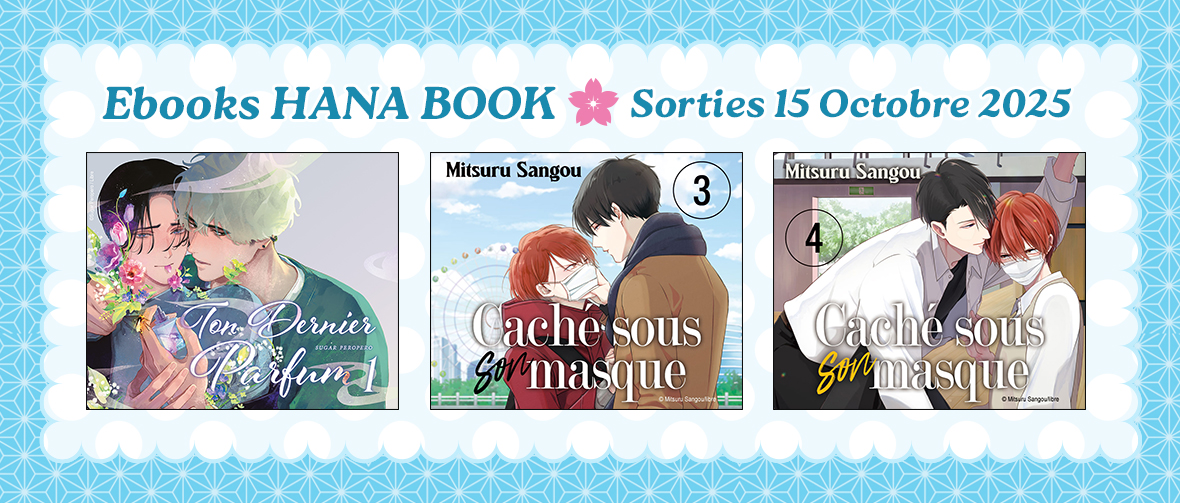 3 nouveaux ebooks disponibles sur Hana Book