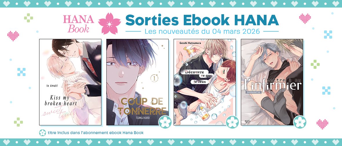 4 nouveaux ebooks disponibles sur Hana Book