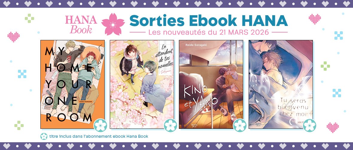 4 nouveaux ebooks disponibles sur Hana Book