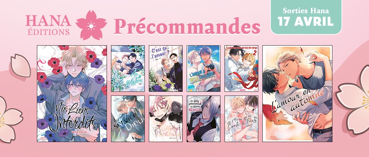 Précommandez les prochaines sorties Hana Collection