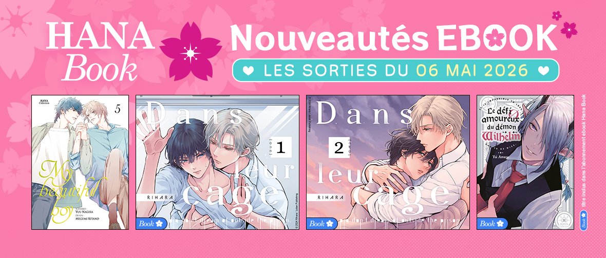 4 nouveaux ebooks disponibles sur Hana Book