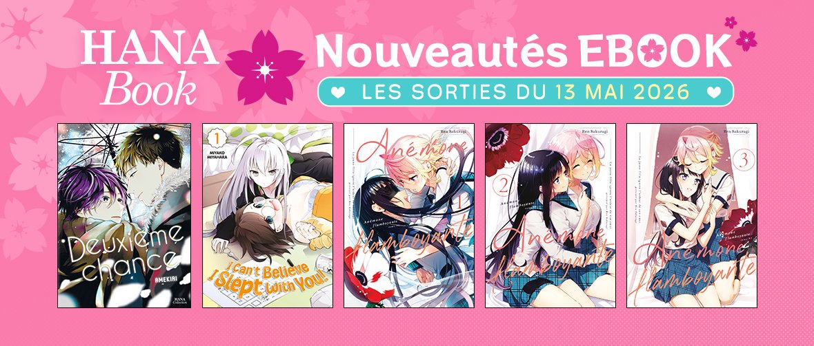 5 nouveaux ebooks disponibles sur Hana Book