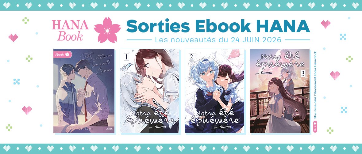 4 nouveaux ebooks disponibles sur Hana Book