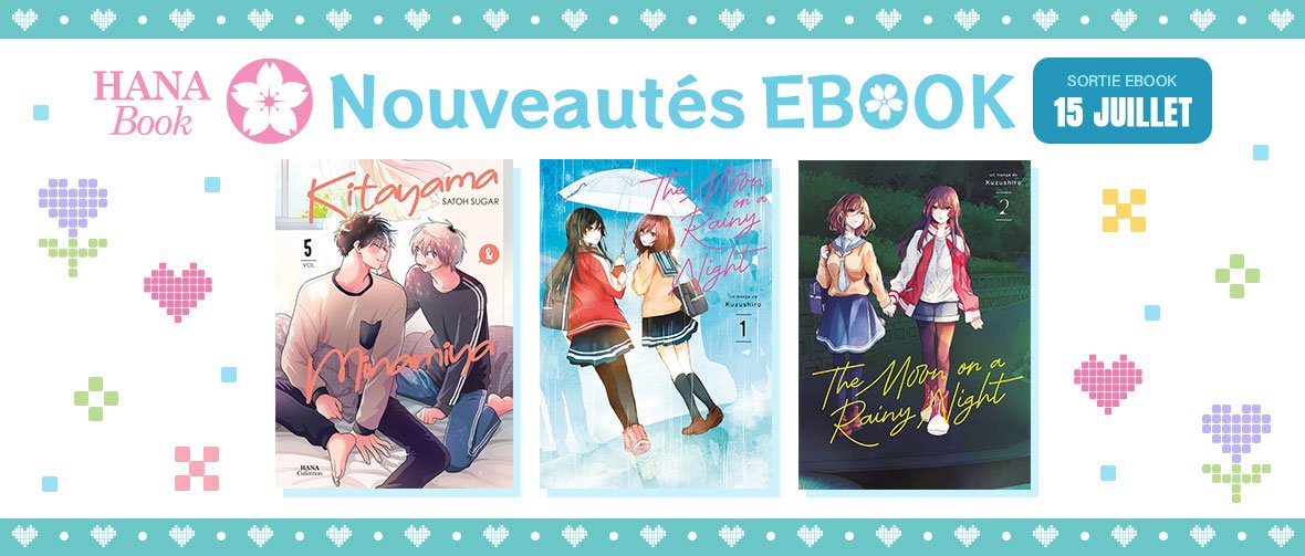 3 nouveaux ebooks disponibles sur Hana Book