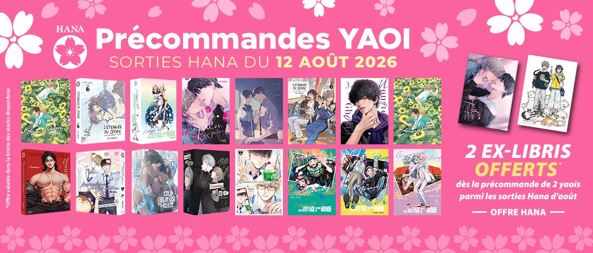 Offre Précommande Hana : 2 ex-libris OFFERTS