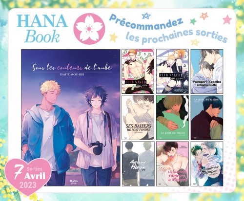 Précommandez les prochaines sorties Hana Book