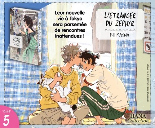 Nouveauté Hana Collection : L'étranger du Zephyr Tome 5
