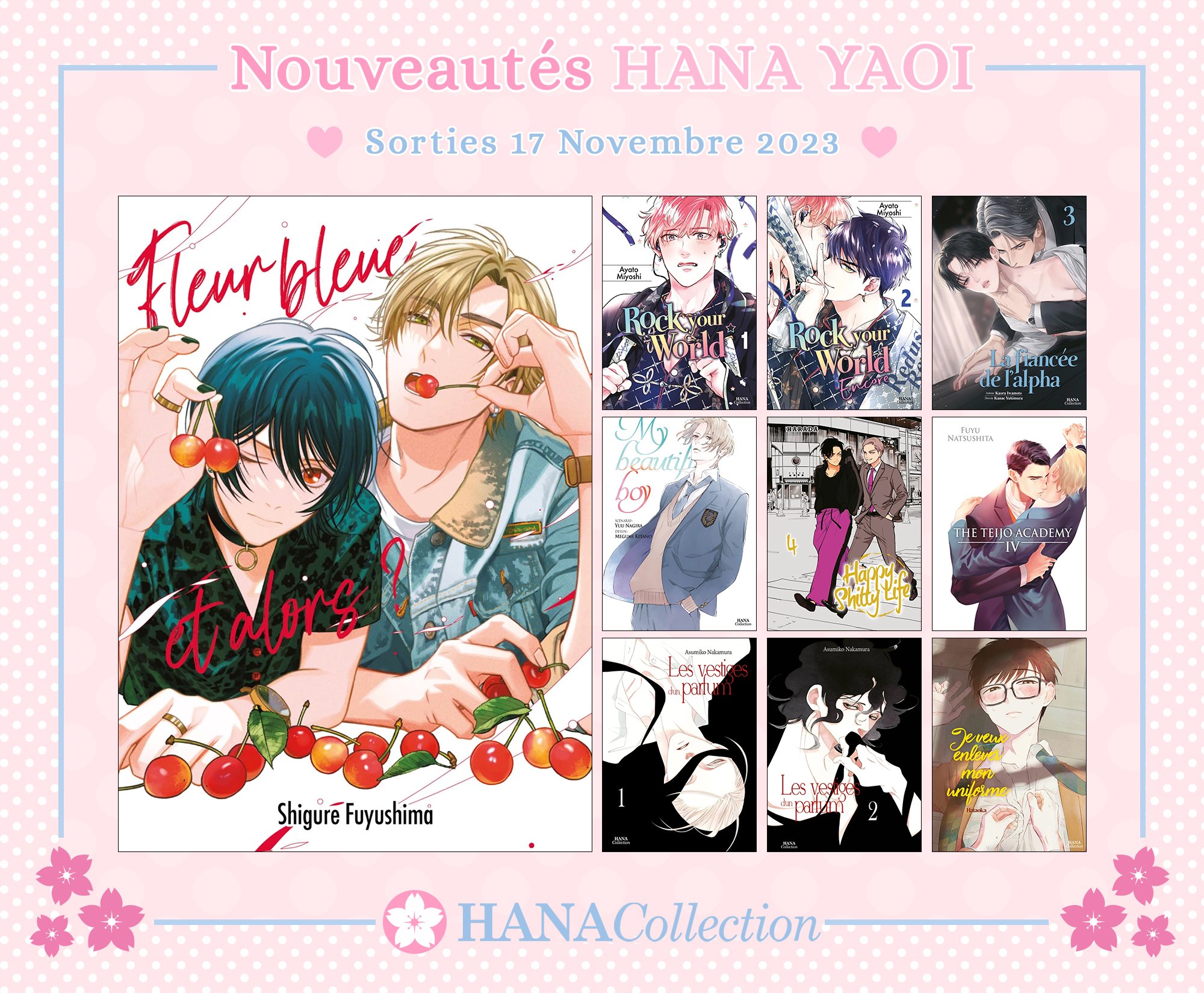 10 nouveaux Hana Collection disponibles