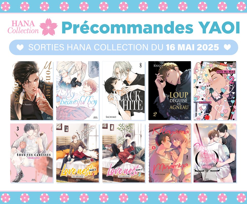 Précommandez les prochaines sorties Hana Collection