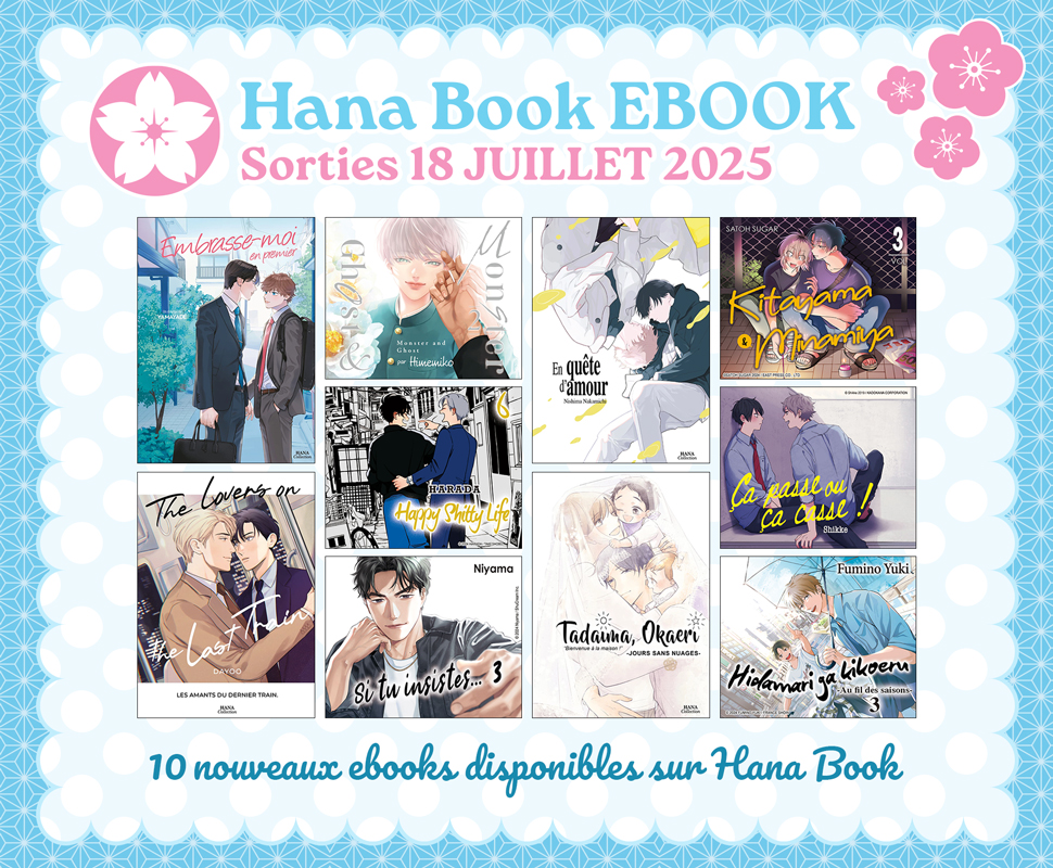 10 nouveaux ebooks disponibles sur Hana Book
