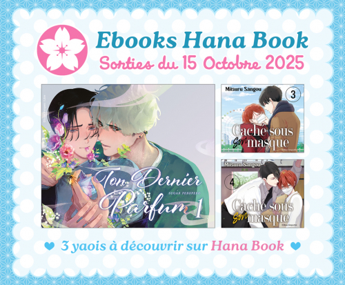 3 nouveaux ebooks disponibles sur Hana Book