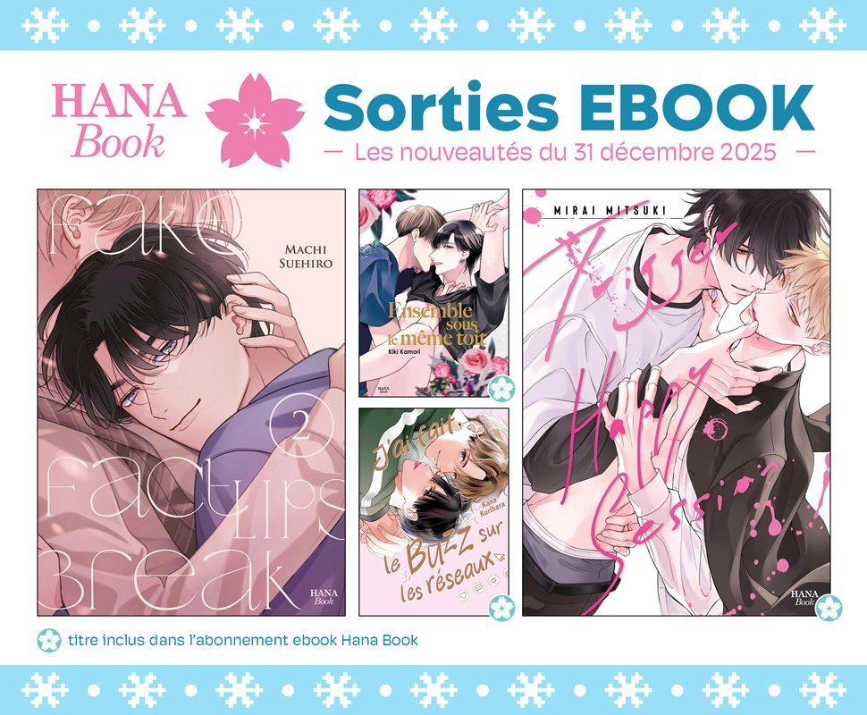 Hana Book : 4 nouveaux ebooks disponibles