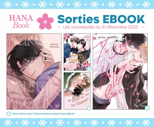 Hana Book : 4 nouveaux ebooks disponibles