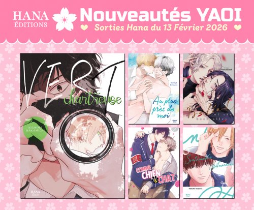 5 nouveaux yaois disponibles pour la Saint Valentin