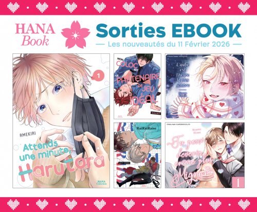 5 nouveaux ebooks disponibles sur Hana Book