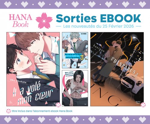 4 nouveaux ebooks disponibles sur Hana Book