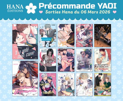 Précommandez les prochaines sorties Hana Editions