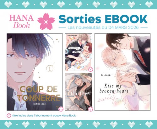 4 nouveaux ebooks disponibles sur Hana Book