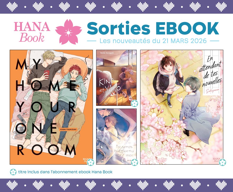 4 nouveaux ebooks disponibles sur Hana Book