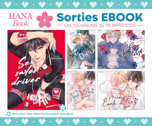 5 nouveaux ebooks disponibles sur Hana Book