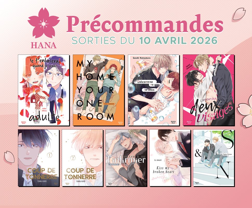 Précommandez les prochaines sorties Hana