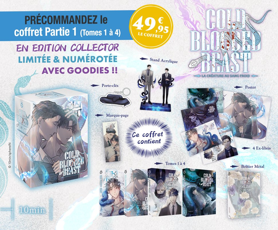 Précommandez le coffret collector Cold Blooded Beast 1