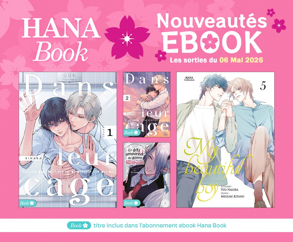 4 nouveaux ebooks disponibles sur Hana Book