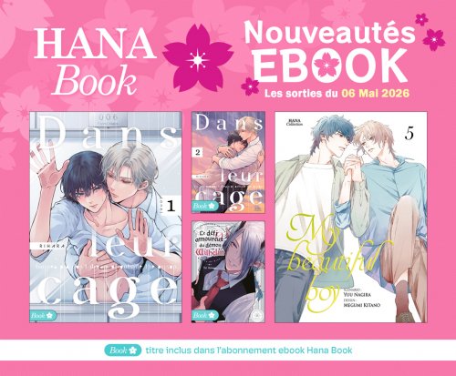 4 nouveaux ebooks disponibles sur Hana Book