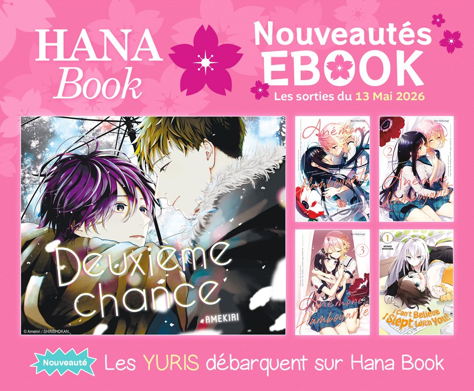 5 nouveaux ebooks disponibles sur Hana Book