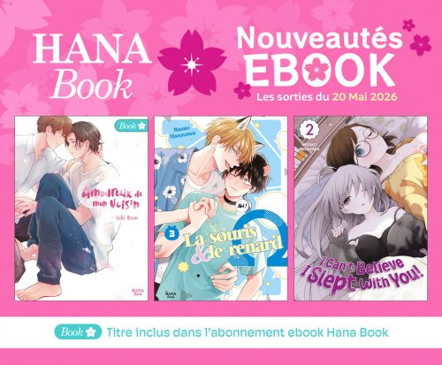 3 nouveaux ebooks disponibles sur Hana Book
