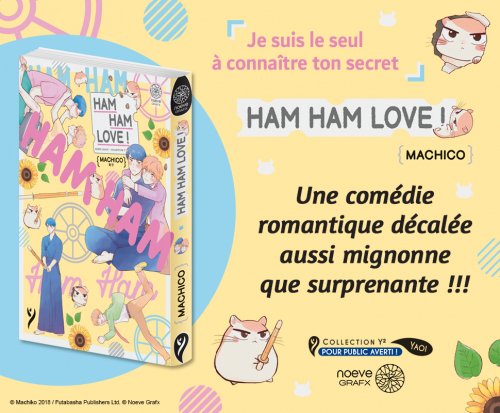 Nouveauté Yaoi : Ham Ham Love !
