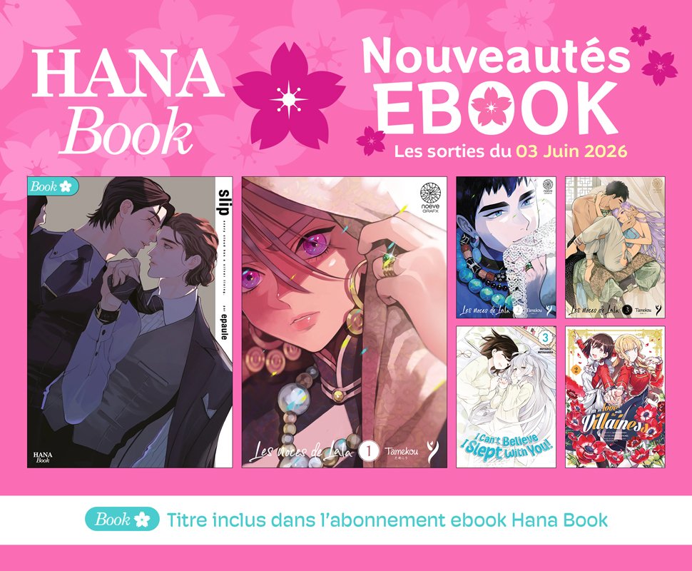6 nouveaux ebooks disponibles sur Hana Book