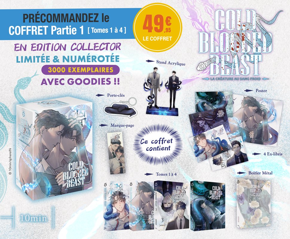 Précommandez le coffret collector Cold Blooded Beast 1