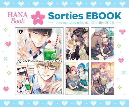 5 nouveaux ebooks disponibles sur Hana Book