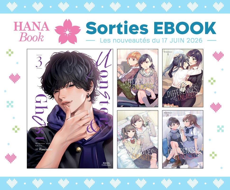 5 nouveaux ebooks disponibles sur Hana Book