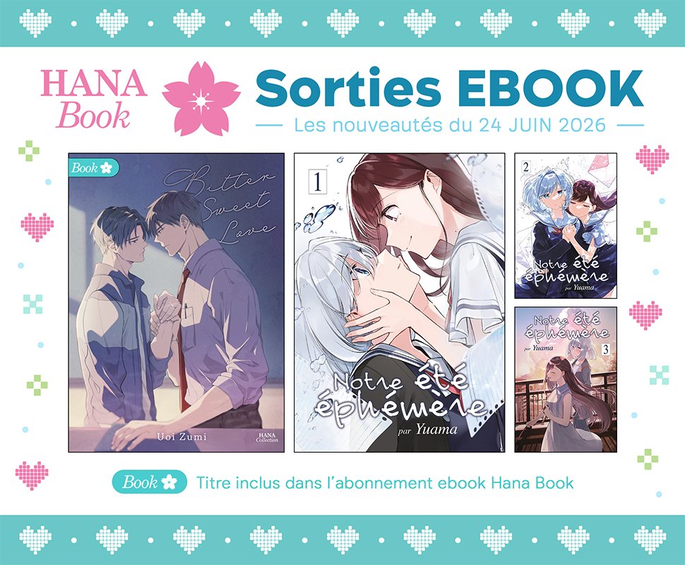 4 nouveaux ebooks disponibles sur Hana Book
