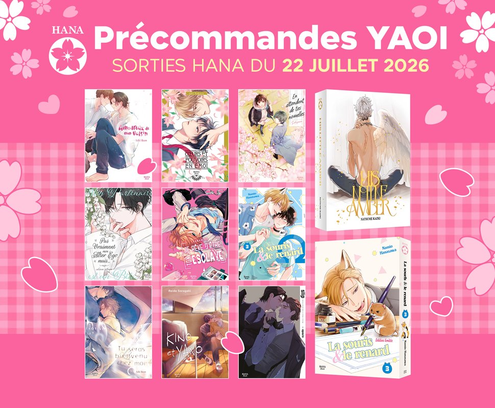 Précommandez les prochaines sorties Hana