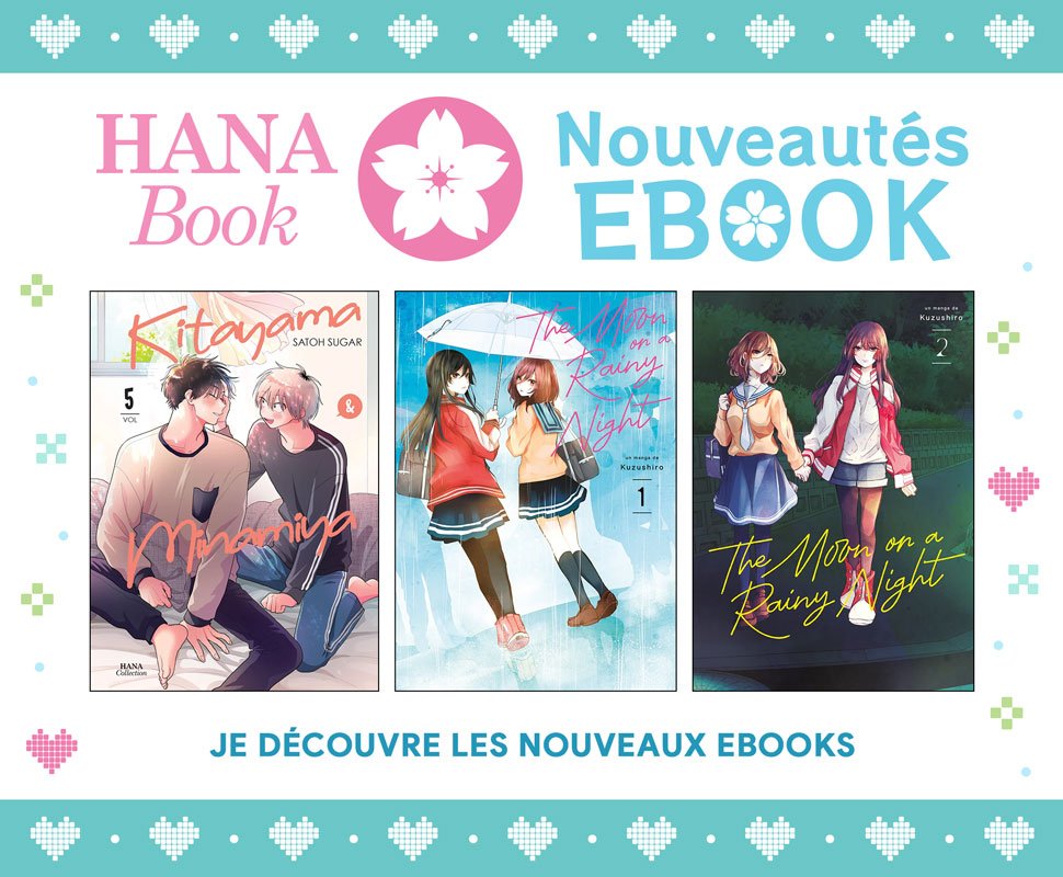 3 nouveaux ebooks disponibles sur Hana Book