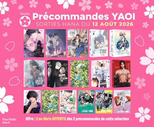 Offre Précommande Hana : 2 ex-libris OFFERTS