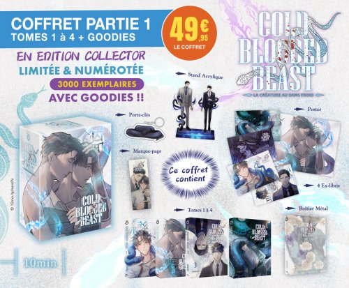 Nouveauté : coffret collector Cold Blooded Beast 1