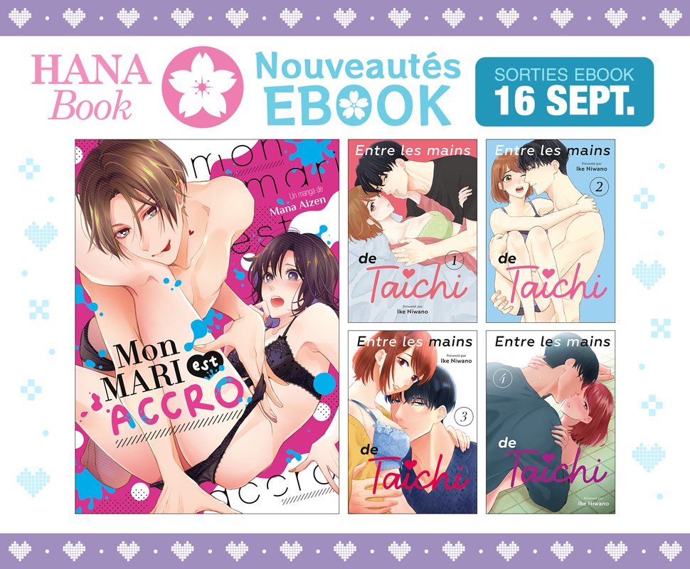 Nouveautés Hana Book : 5 ebooks Teen's Love