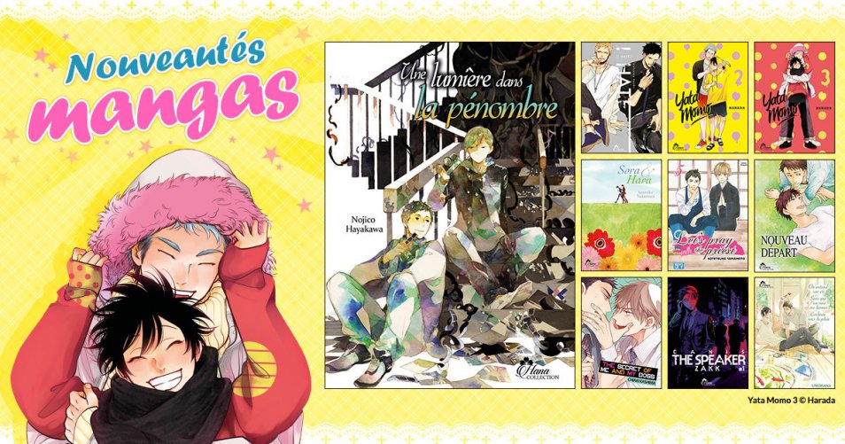 Nouveautés mangas Boy's Love - Janvier 2018