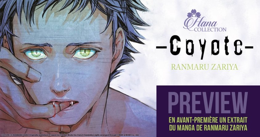 Preview du manga Coyote de Ranmaru Zaria