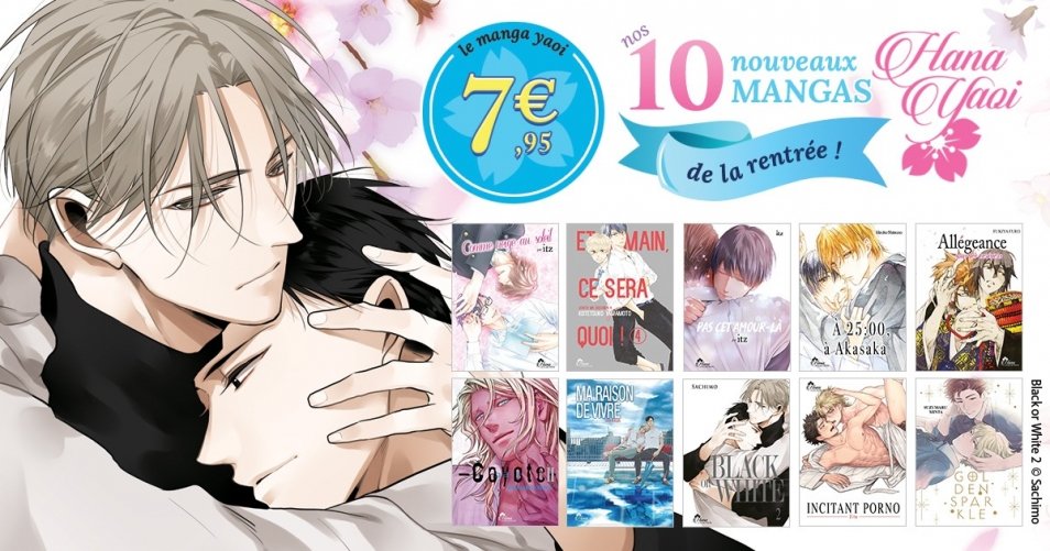 Nouveautés mangas Boy's Love - Septembre 2019