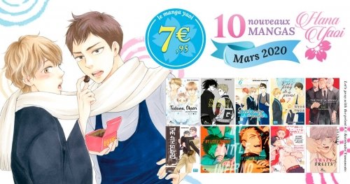 Nouveautés mangas Boy's Love - Mars 2020
